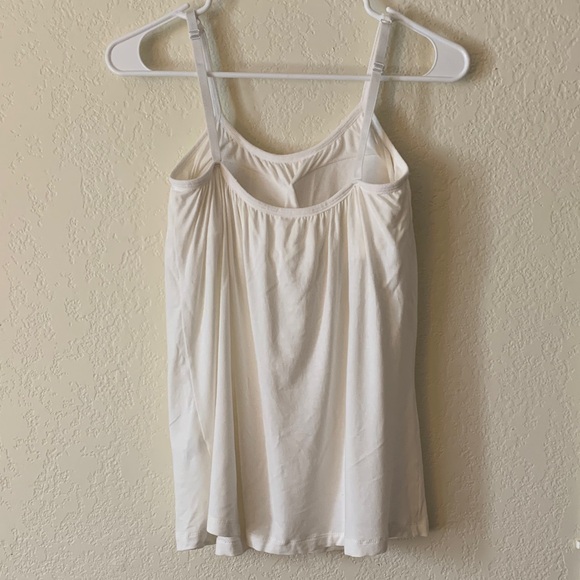 Elegant White Spaghetti Strap Top 2XL - Picture 3 of 7